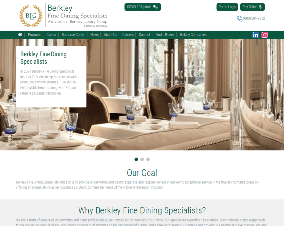 Berkley Fine Dining Specialists